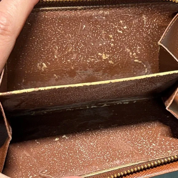 Louis Vuitton Monogram Porte Monnaie Billets Tresor Wallet Envelope Flap 873AN - Picture 8 of 10